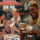 Arielle Johnson (right) and her likeness on a variant Invincible Iron Man comic book coverInstagram